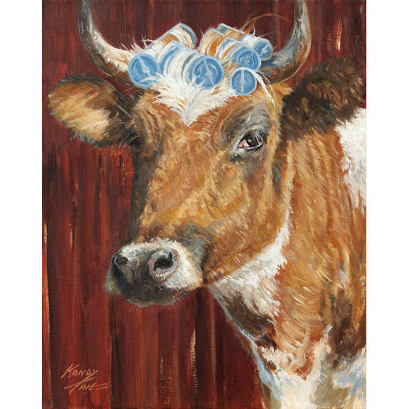 A Bull Named Sue - Canvas Print