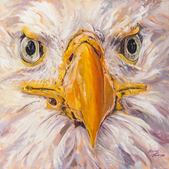 Eagle Eyes - Canvas Print